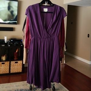 Maeve (anthropologie) Purple Dress